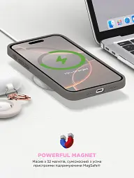 Чехол ArmorStandart ICON2 MagSafe для Apple iPhone 16 Pro Max Stone Grey - миниатюра 9