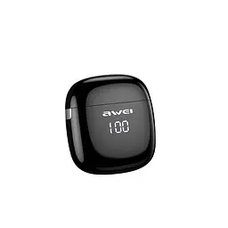 Навушники Bluetooth Awei T28P TWS IPX6 | BT5.1, 35/500mAh, 6Hours | black - мініатюра 2
