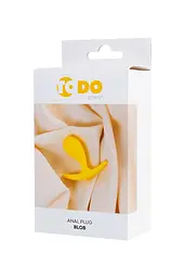 Анальна пробка ToDo Anal Plug Blob 5.5 см (жовтий) - мініатюра 8