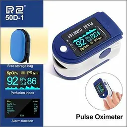 Пульсоксиметр на палець Fingertip Pulse Oximeter - мініатюра 3