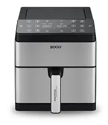 Мультипіч Sogo 6 л Чорно-сріблястий SS-10910
