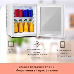 Міні холодильник Klarstein Brooklyn 32л (10035225) - мініатюра 5