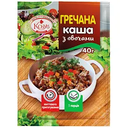 Каша гречана з овочами Козуб продукт 40 г