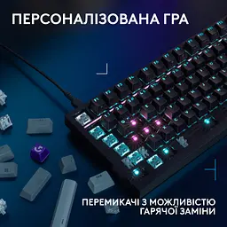 Клавіатура Logitech G316 X TKL USB UA Black (920-014205) - мініатюра 5