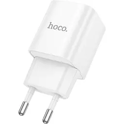 Мережевий зарядний пристрій Hoco C146A Charm PD20W White (6942007630245) [173053] - мініатюра 5