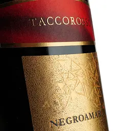 Вино Paololeo Taccorosso Negroamaro Puglia IGP, червоне, сухе, 0,75 л - мініатюра 4