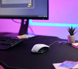 Комп'ютерна миша Trust GXT 109 Felox RGB USB-A білий teh0014010 - мініатюра 9