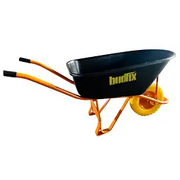 Тачка будівельна одноколісна Budfix WB7500PU пластикове корито (147709)