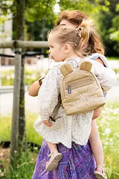 Дитячий рюкзак Childhome My first bag, бежевий (CWKIDBPBE) - мініатюра 11