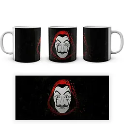 Кухоль GeekLand Паперовий будинок La Casa De Papel mask LC 02.07 330 мл білий - мініатюра 2
