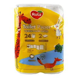 Папір туалетний Ruta Kids 24 рул 2 ш - мініатюра 3