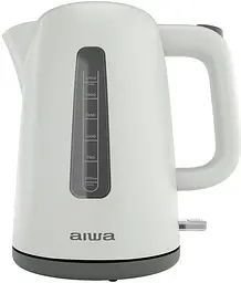 Електрочайник AIWA MIZUCHI AKT-2000 2200Вт/ 1.7л/ Strix/ пластик/ білий