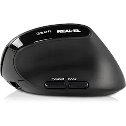 Мишка REAL-EL RM-490W Wireless/Bluetooth Black (EL123200058) - мініатюра 5