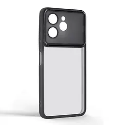 Защитный чехол для TECNO Spark 40 4G, Shade, черный, TPU+PC, матовый, защита всего корпуса, панель-накладка, противоударный, с высокими бортами, амортизирует удары при падениях, ArmorStandart (ARM87233) - мініатюра 2