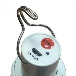 Світлодіодна лампа FA-3820 підвісна на акумуляторі з USB зарядкою 20 Вт біла - мініатюра 2