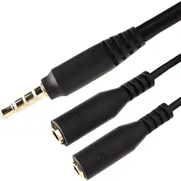 Перехідник XoKo SC-009 Jack 2x3.5-мм jack(M) - 3.5-мм 4pin jack(F) (XOKO SC-009) - мініатюра 2