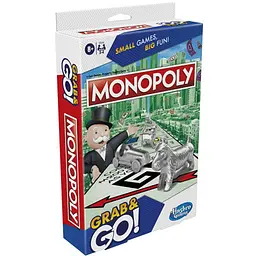 Настільна гра Hasbro Монополія Grab and Go (Monopoly Grab and Go) (англ.) (F8256)