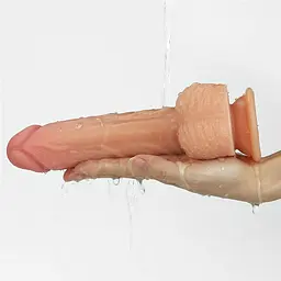 Силіконовий фалоімітатор 8.5 Nature Cock Rotating LOVETOYS 66-LV4031 100413 - мініатюра 3