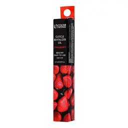Олія для кутикули Colour Intense Cuticle Revitalizer Oil Strawberry відновлювальна 2.5 мл - мініатюра 2