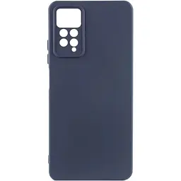 Чохол Silicone Cover Full Camera для Xiaomi Redmi Note 11 Pro 4G/5G 12 Pro 4G Navy Blue [87882]