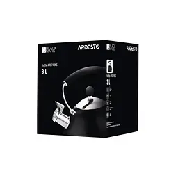 Чайник Ardesto Black Mars (AR0748KS) - мініатюра 6