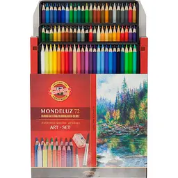 Олівці кольорові Koh-i-Noor Mondeluz акварельні 72 шт. (3714) - мініатюра 2