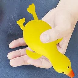 Іграшка антистрес каченя Сквіші Squishies жовте для дітей і дорослих (6920364575706) - мініатюра 3