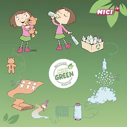 М'яка іграшка брелок ключниця Бджілка NICI GLUBSCHIS Miss Bizz 9 см плюшева з великими блискучими очима коричнева (SKU-274) - мініатюра 8