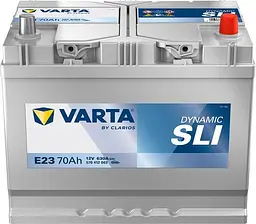 Акумулятор Varta Dynamic SLI 12В 70Аг 630А (EN) R+ (570412063)