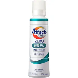 Японський гель для прання Kao Attack ZERO сонячний бриз 570 г