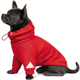Худі для собак Pet Fashion Snoodie SM червоний - мініатюра 3