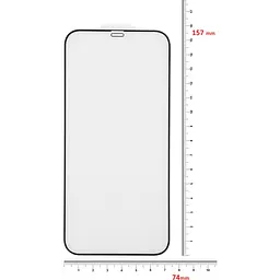 Захисне скло BeCover для Apple iPhone 12 Pro Max Black (705377) - мініатюра 3