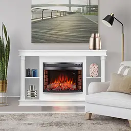Камінокомплект ArtiFlame BRITTANY AF25 БІЛИЙ Б'ЯНКО (зі звуком) - мініатюра 2