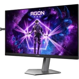 TFT 24.1" AOC AG246FK6, Ultra-Fast TN eSports, 610Hz, 2xHDMI, DP, USB-hub, HAS, Pivot, чорно-сірий - мініатюра 3