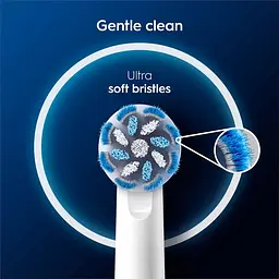 Насадка для зубної щітки Oral-B EB60X Pro Sensitive Clean 4 шт. [113898] - мініатюра 5