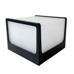 Світильник фасадний Violux CUBE 8W 4200K 600Lm ІР65 чорний ( 500430 ) - мініатюра 5
