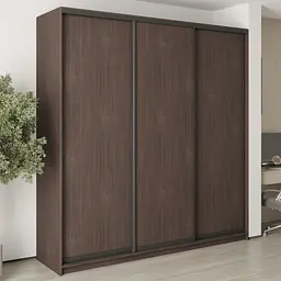 Шафа-купе тридверна MebelStar Стандарт BG 3ДСП 230x60x240 см Дуб рістрето (MBS-8627)