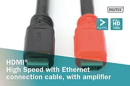 Кабель HDMI 10M AK-330118-100-S DIGITUS by ASSMANN - мініатюра 4