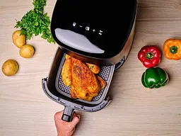 Фритюрниця Tefal Easy Fry Max EY245B10, 1.2кг, 5л, 1500Вт, чорна - мініатюра 3