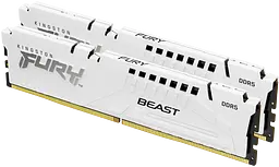 Оперативна пам'ять Kingston FURY 64GB (2x32GB) DDR5 6000MHz Beast White (KF560C30BWK2-64)