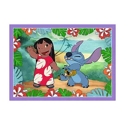 Пазл Trefl Lilo&Stitch Шалений день4 in 1 (35, 48, 54, 70) елемента (5900511346336) - мініатюра 4