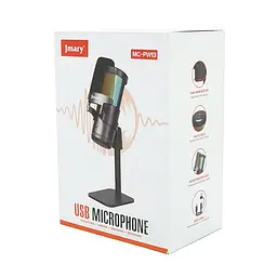 Професійний студійний мікрофон Jmary MC-PW13, живлення від USB, Box - мініатюра 2