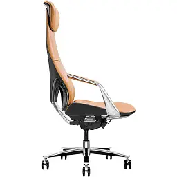 Офісне крісло GT Racer X-808 (ZP-08, ZP-05), сіро-коричневе (X-808 Brown/Gray (ZP-08, ZP-05)) - мініатюра 3