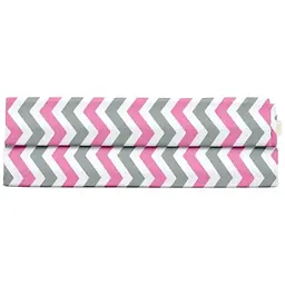 Простирадло євро Cosas GREY ZIGZAG 220х240 см (ZigGreyRose_240s)