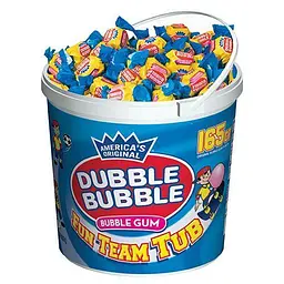 Відро жуйок Dubble bubble (165шт)