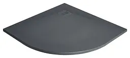 Душовий піддон Radaway Kyntos A 100x100 колір антрацит HKA100100-64