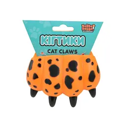 Антистрес дитячий Кігтики Cat Claws YD2576Orange-Black 9 см - мініатюра 2