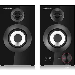 Акустична система REAL-EL S-420 Black (EL121200011) - мініатюра 2