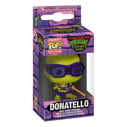 Фігурка-брелок Funko Pop Donatello Ninja Turtles 4 см (NT D K1394) - мініатюра 3