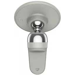 Універсальний автотримач Baseus Magnetic (на решітку) creamy-white (SUCC000102) - мініатюра 2